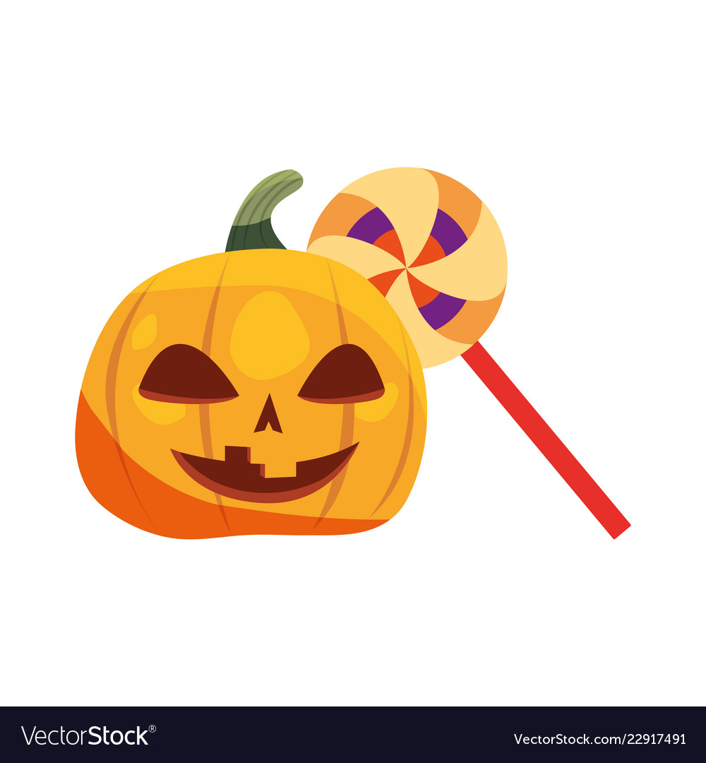 Happy halloween celebration Royalty Free Vector Image