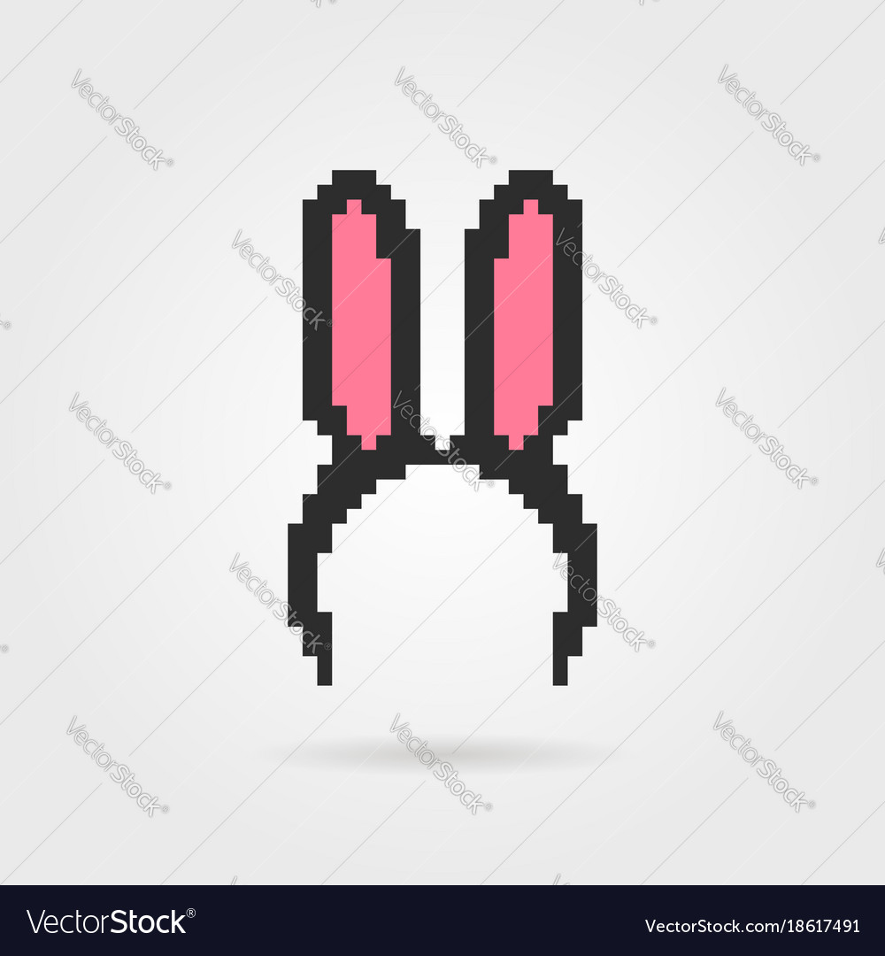 Bunny Ears Pixel Art | atelier-yuwa.ciao.jp