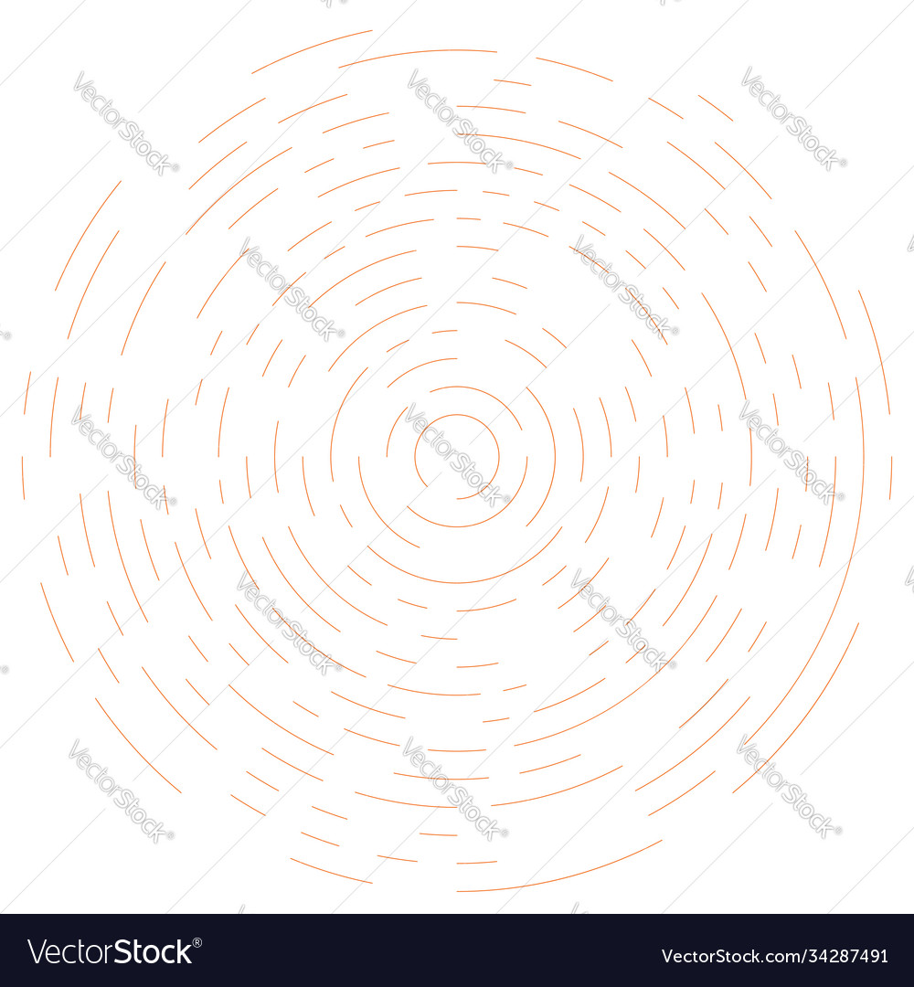 Radial radiating lines abstract burst element vector image Radial radiating lines abstract burst element