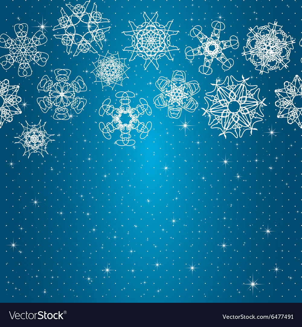 Snowflake pattern seamless texture christmas