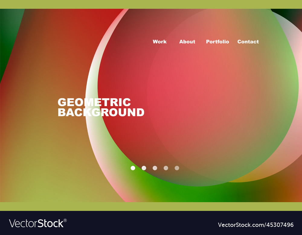 Abstract liquid background for your landing page