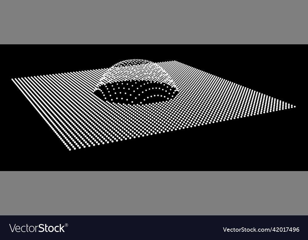 Particle dimension sound wave part of sphere