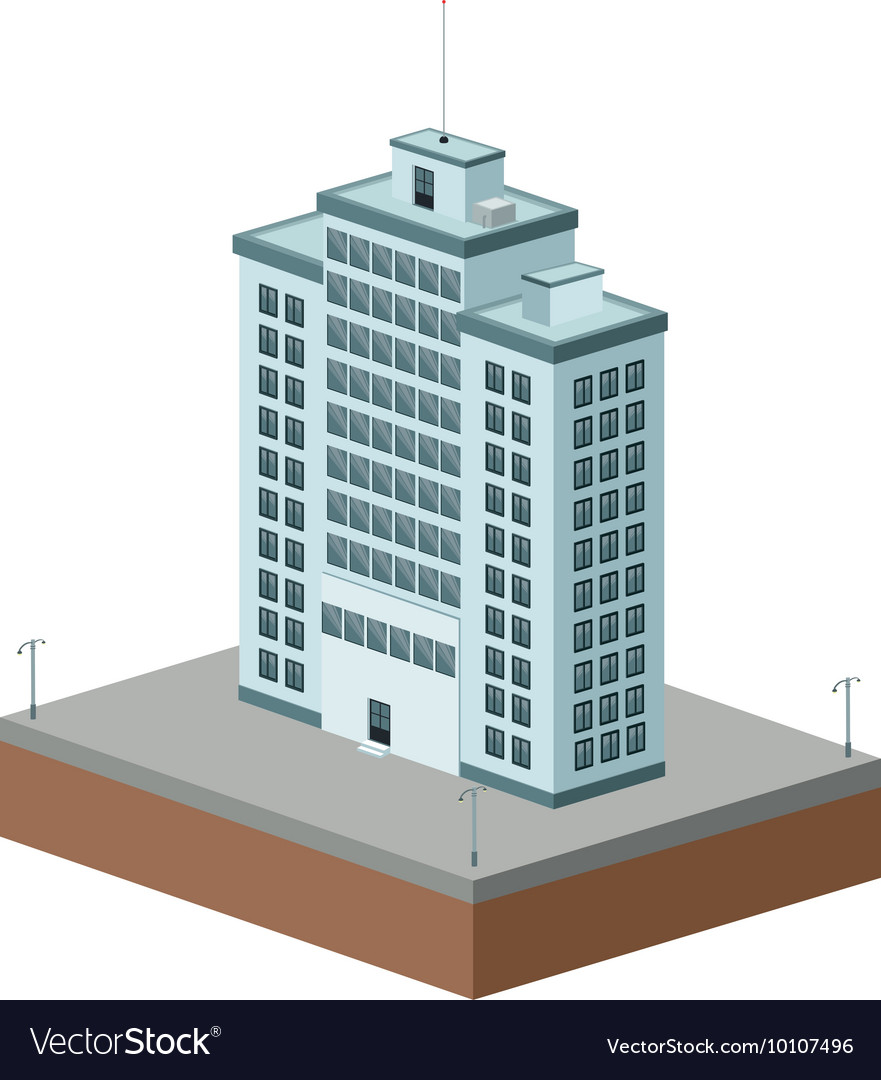 Tall building icon Royalty Free Vector Image - VectorStock