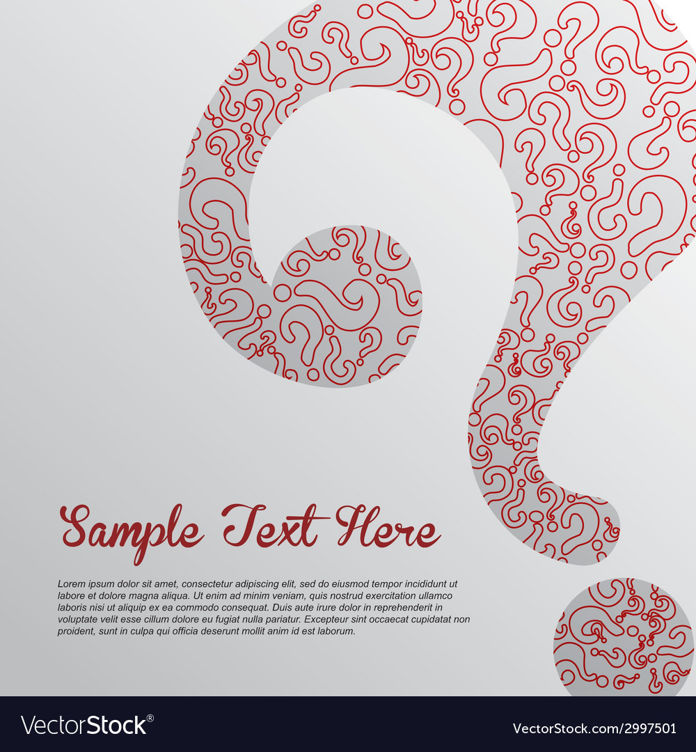 Abstract Pattern Over Gray
