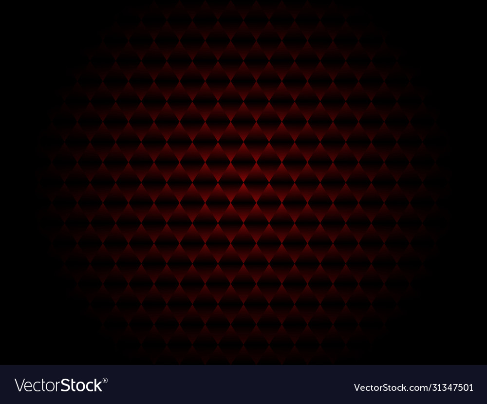 Carbon metallic abstract pattern red design vector image Carbon metallic abstract pattern red design