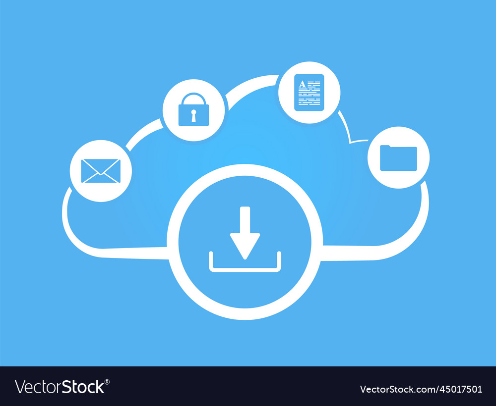 Cloud storage - remote online secure backup