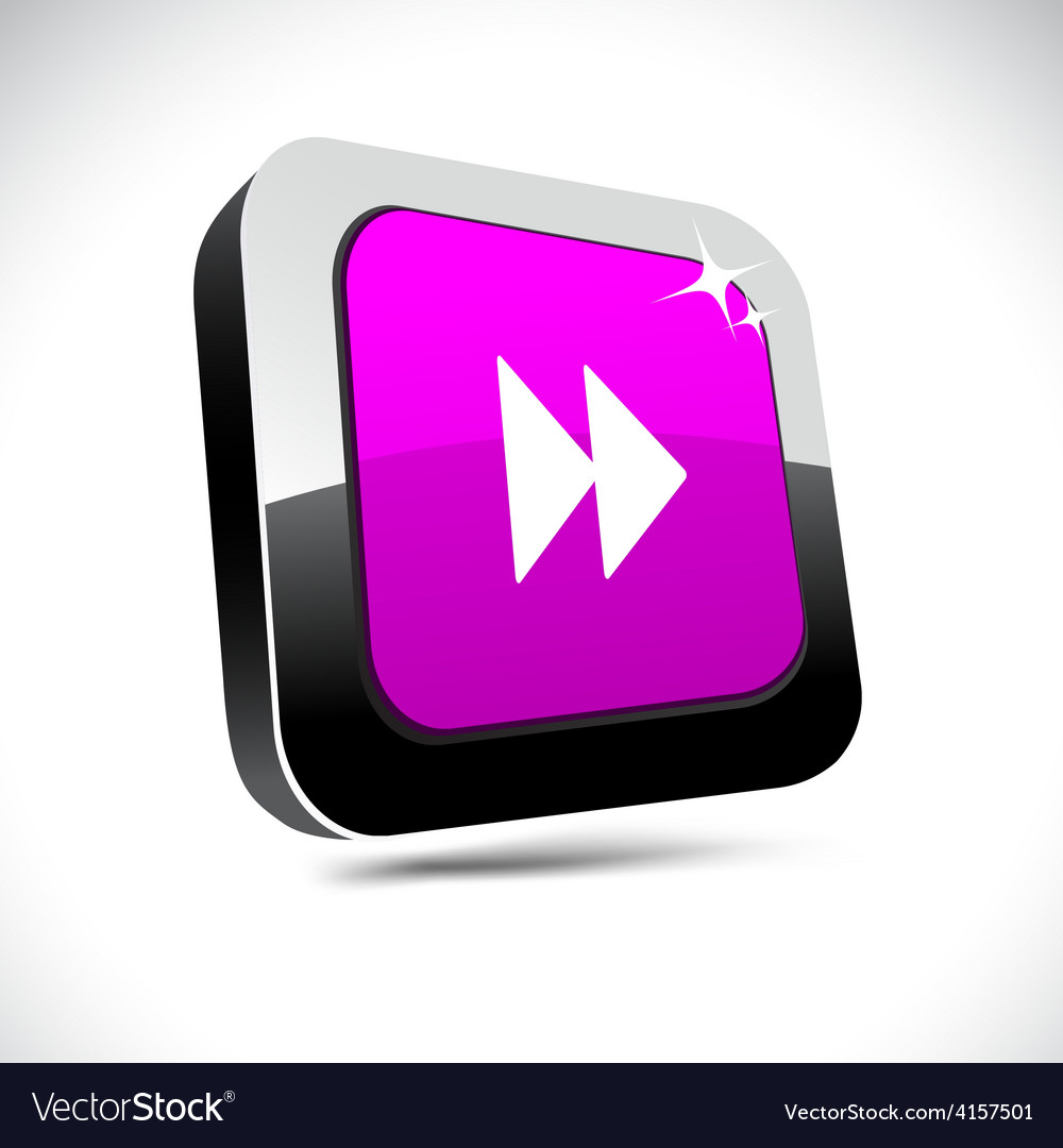 Forward 3d square button