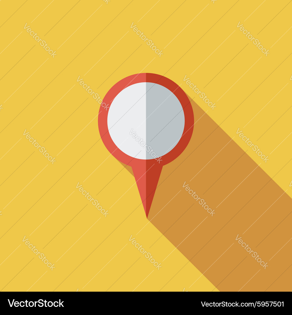 Location Pointer Icon Royalty Free Vector Image