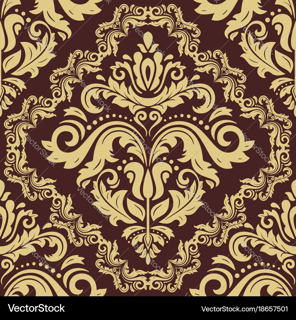 Orient seamless background Royalty Free Vector Image