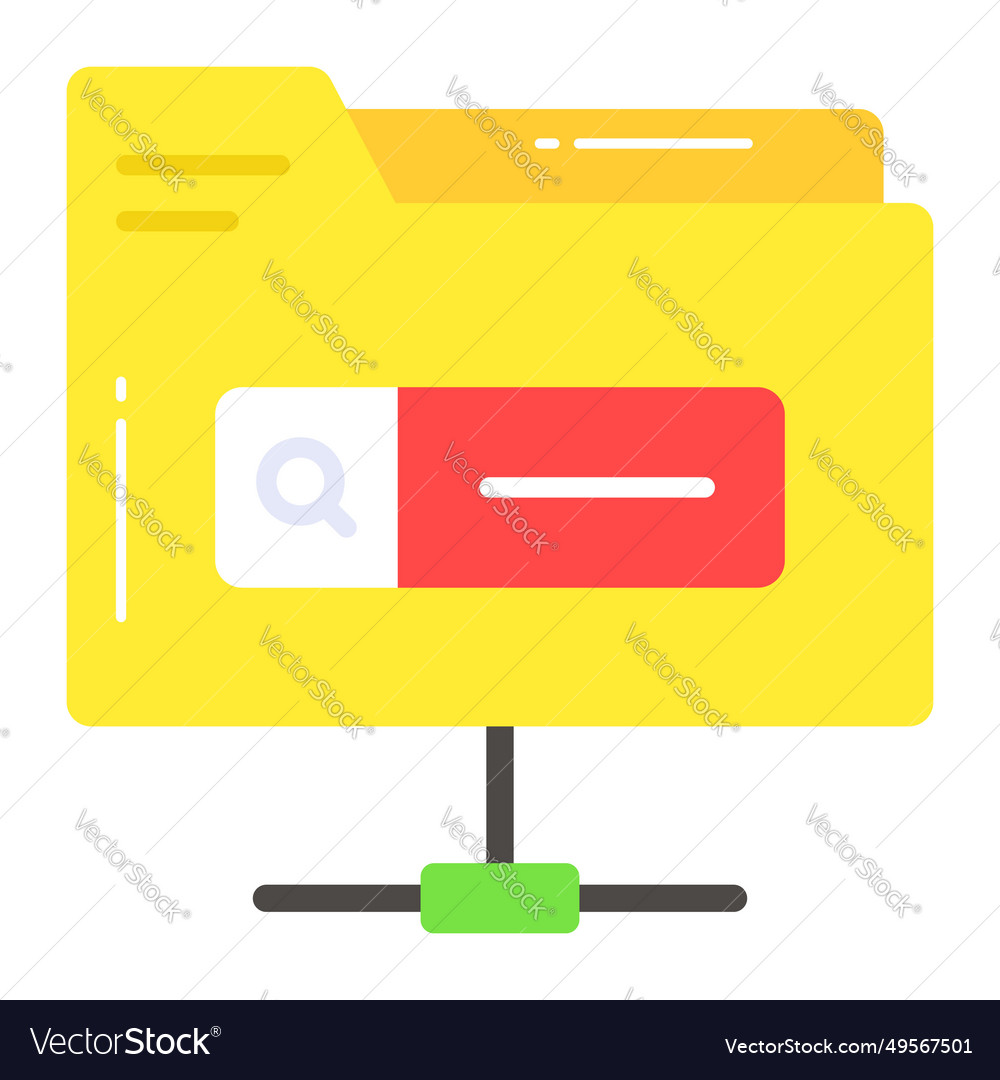 Shared folder design concept of data sharing