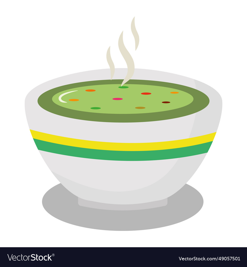 Soup bowl design Royalty Free Vector Image - VectorStock