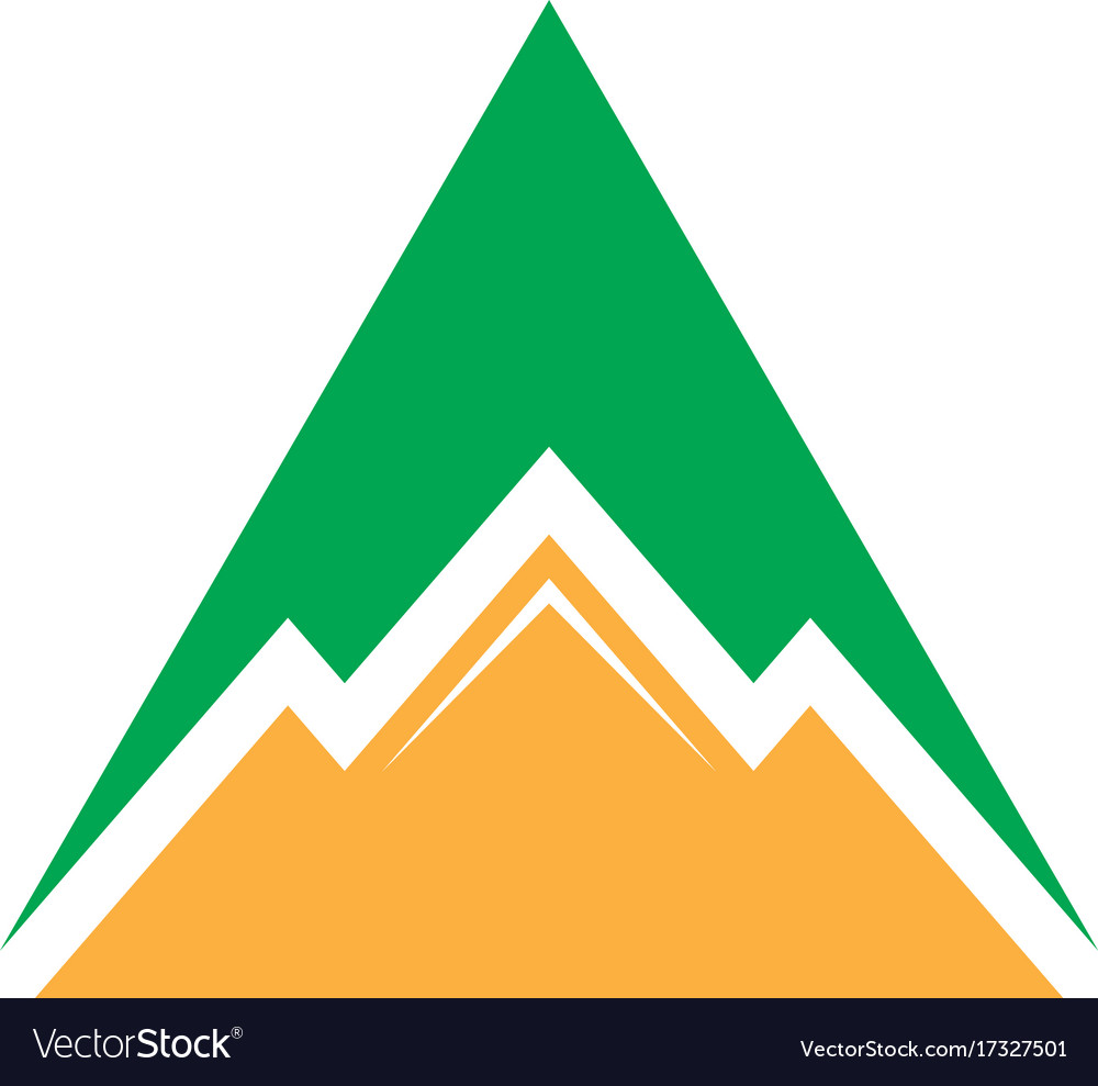 Triangle mountain business logo