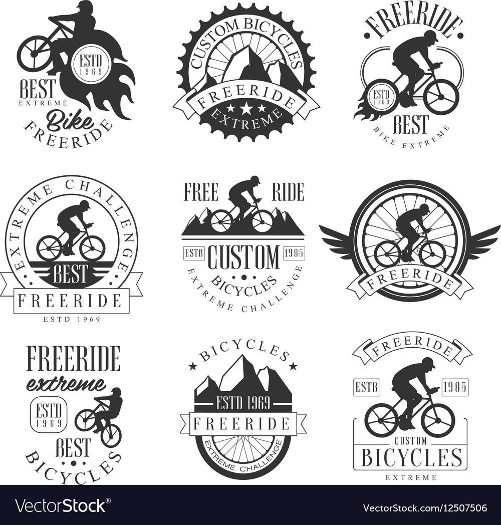 Bike Shop Silhouette Collection