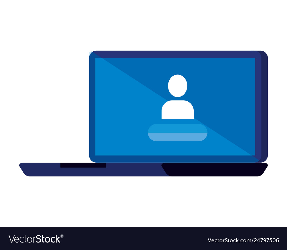 Laptop computer with user acount