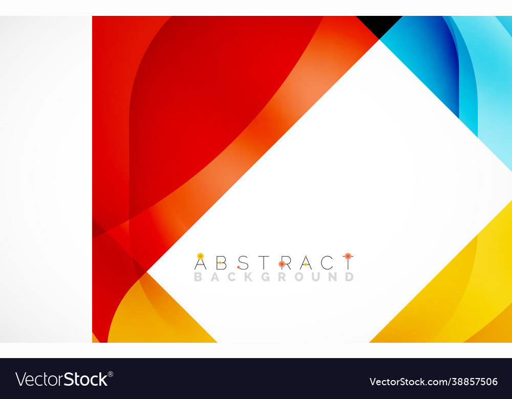 Minimal background abstract square shape vector image Minimal background abstract square shape
