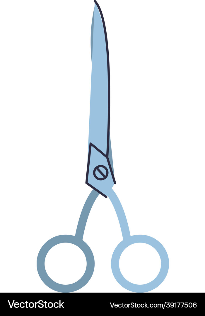 Scissors Reference Image Scissors supply tool Royalty Free Vector Image