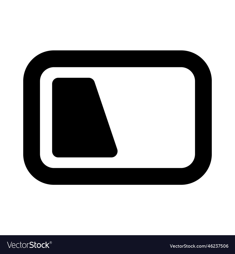 Simple ic card silhouette icon or payment