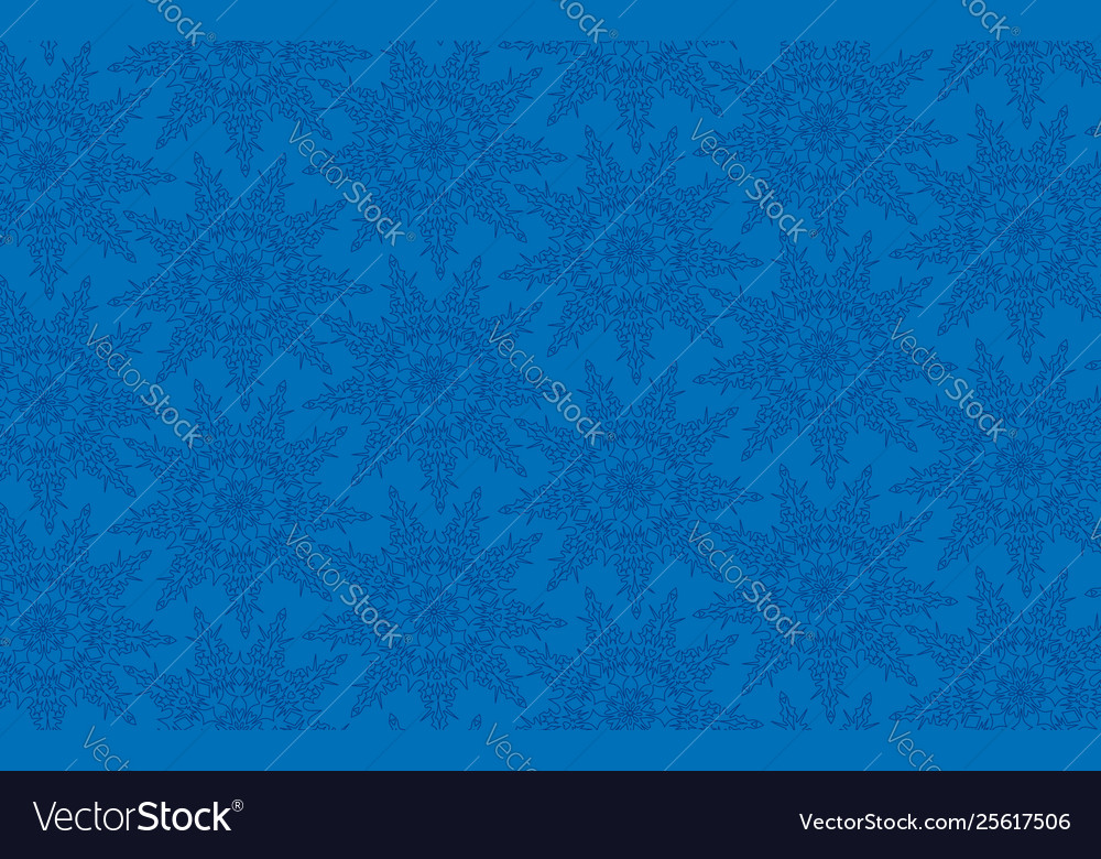 Snowflakes seamless pattern snow background Vector Image Snowflakes seamless pattern snow background