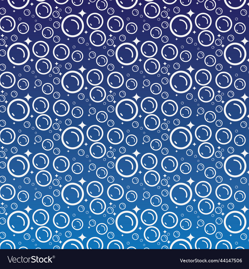 Soap bubbles seamless pattern background Vector Image Soap bubbles seamless pattern background