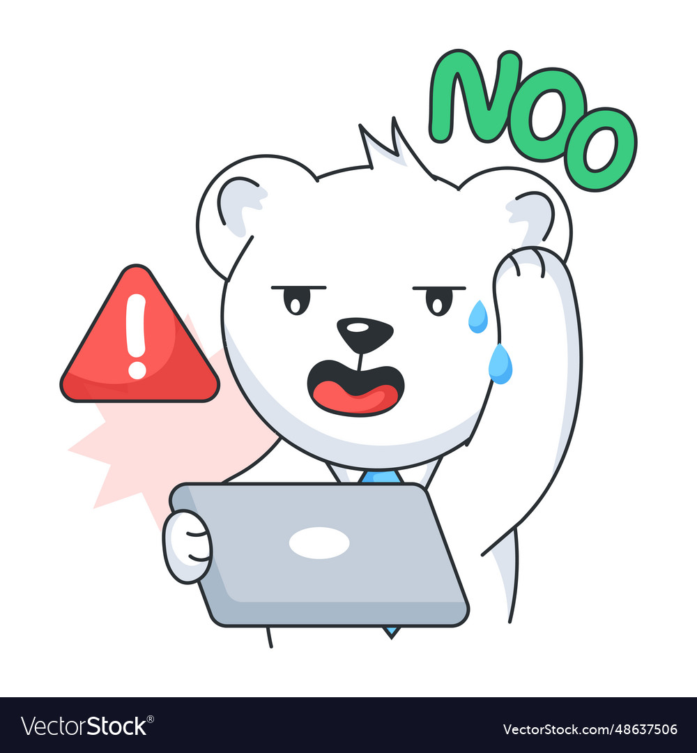 System error Royalty Free Vector Image - VectorStock