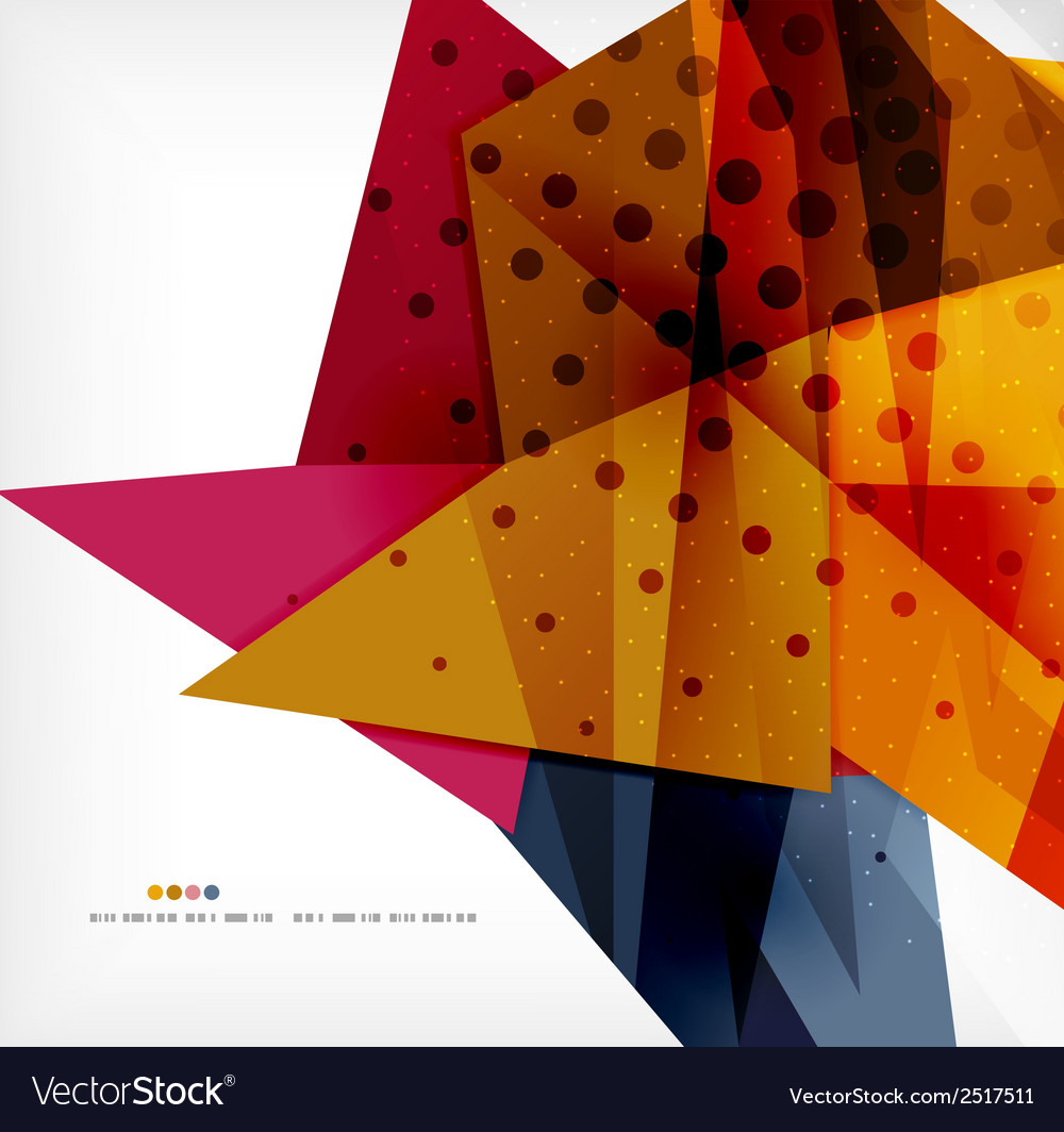 Abstract sharp angles background