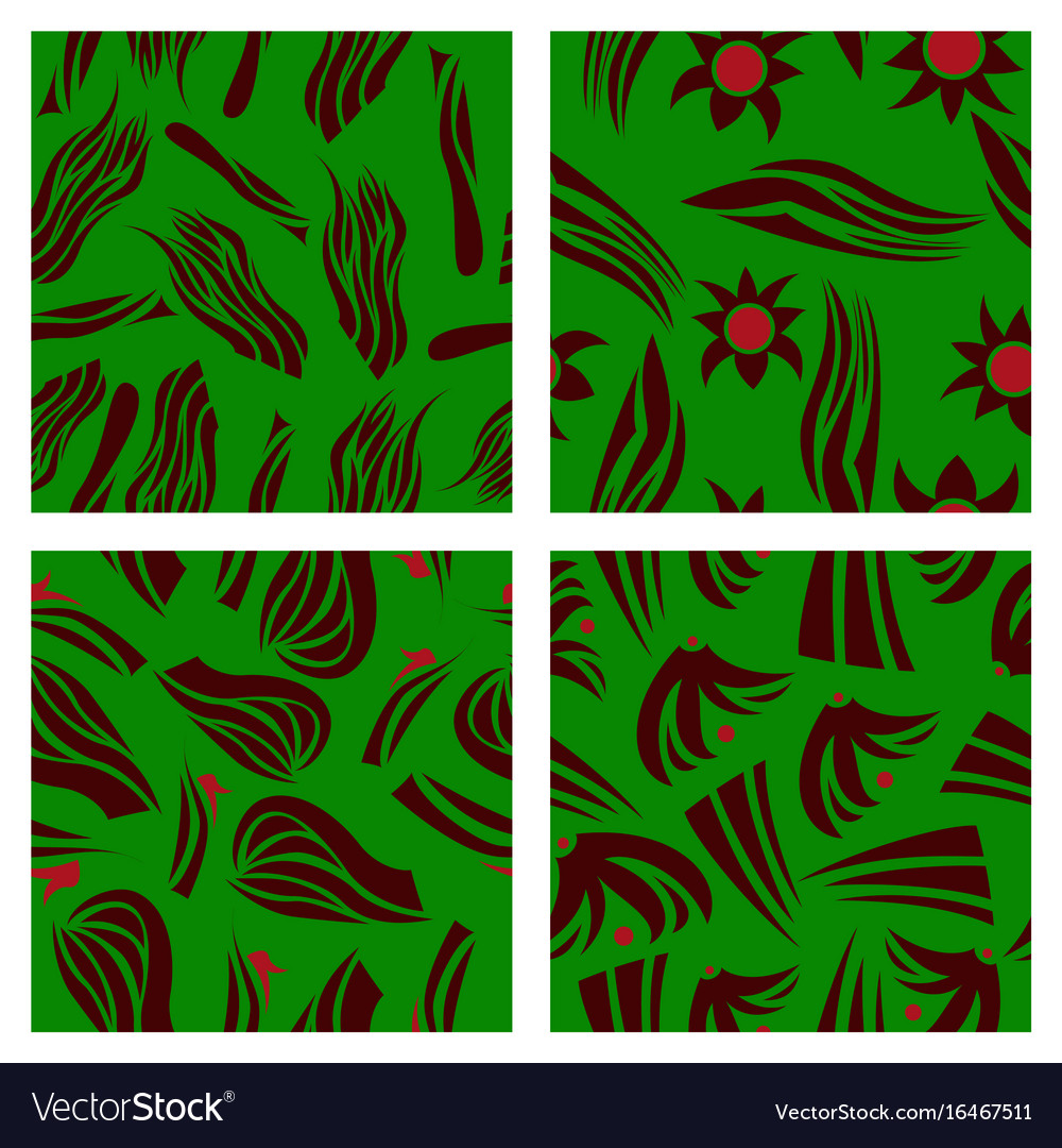 Assembly of patterns in bright style