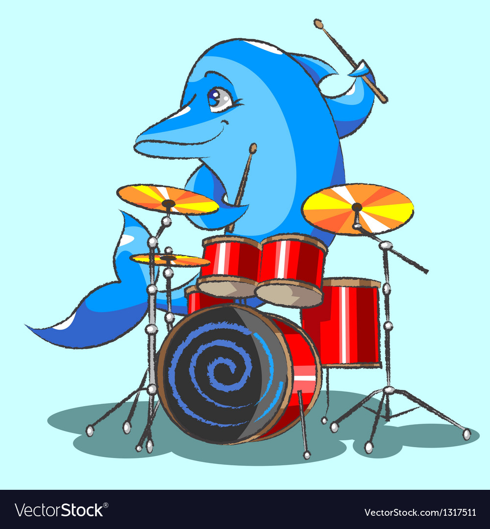 Dolphin is the jazz drummer