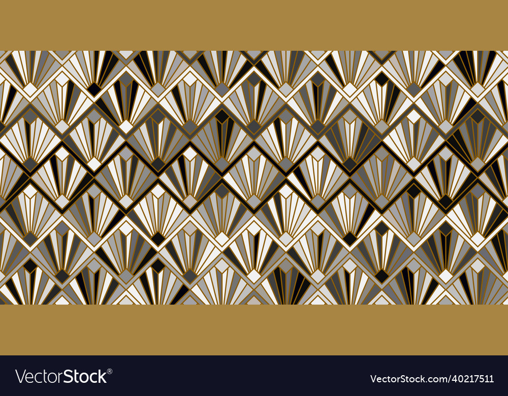 Geometric pattern with stripes square shape vector image Geometric pattern with stripes square shape