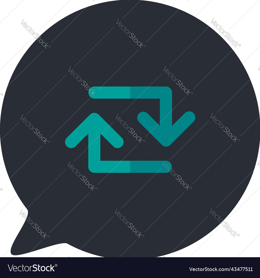 Reloading internet website page button icon vector image Reloading internet website page button icon