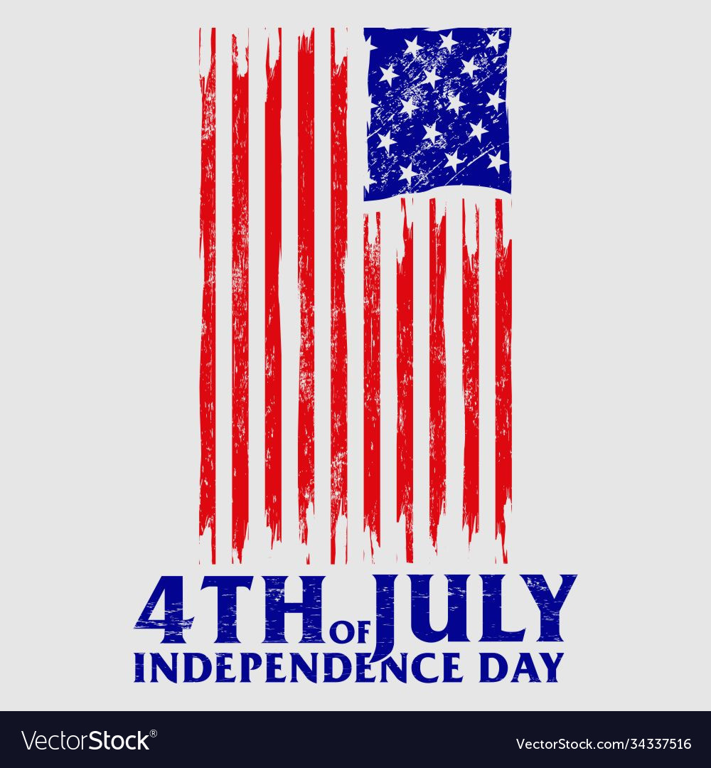 America independence day design for sale vector image America independence day design for sale
