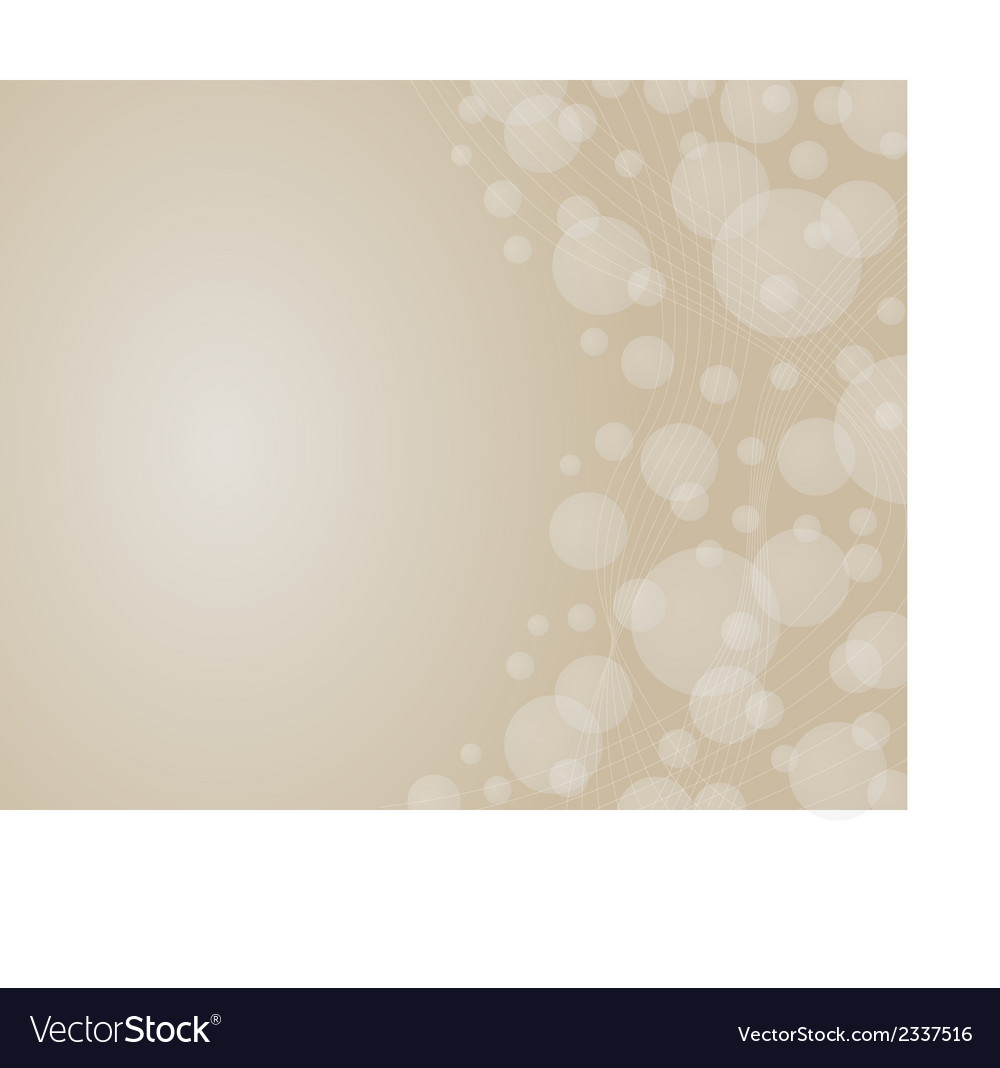 Background with the dynamic lines and bubles