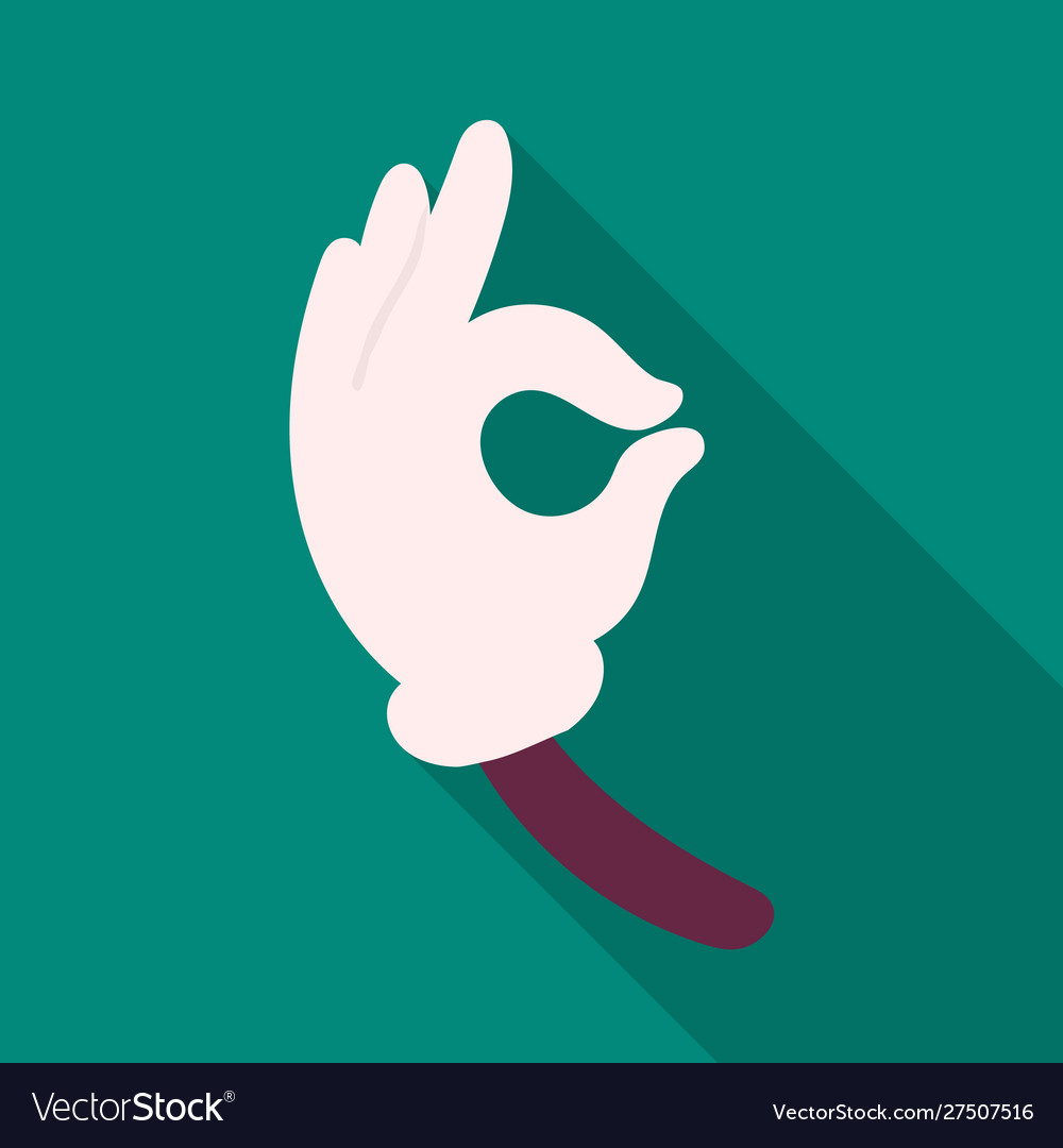 Isolated object hand and arm icon web element