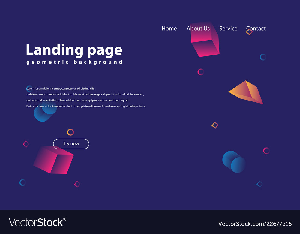 Landing page