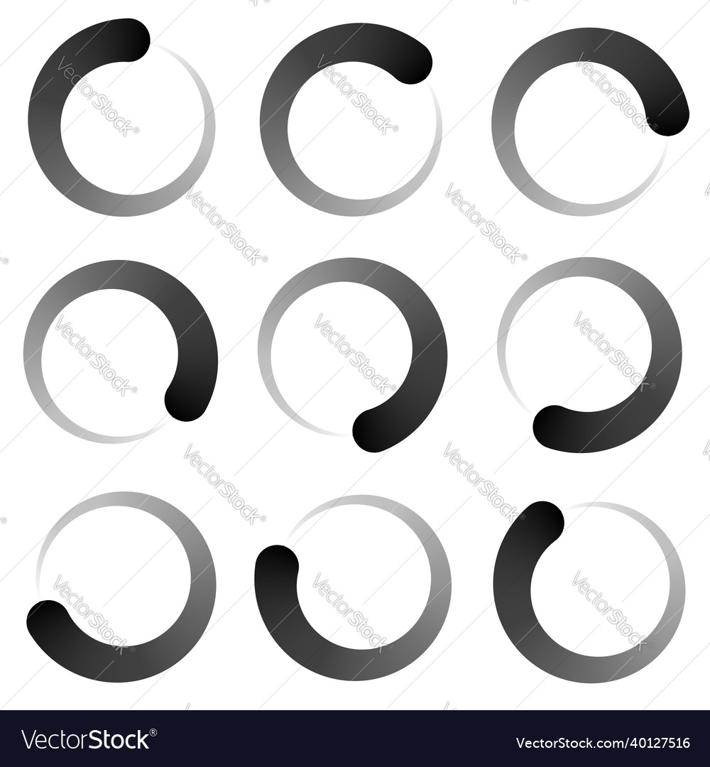 Fortschrittsschritte Phasen Indikator Preloader Puffer Vector Image Fortschrittsschritte Phasen Indikator Preloader Puffer