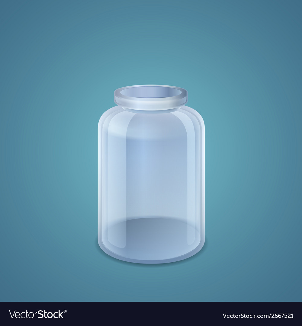 Glass Jar - Empty Container