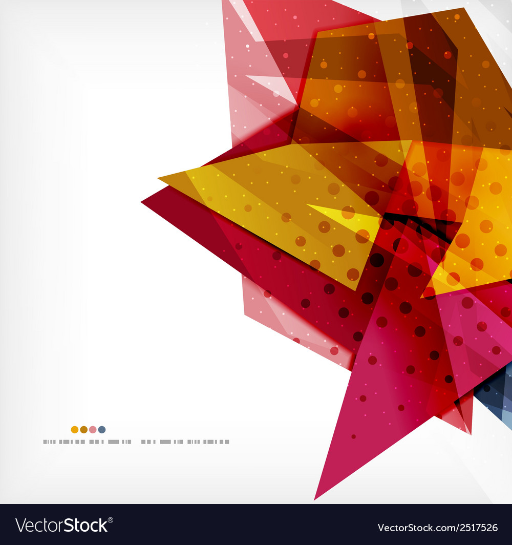 Abstract sharp angles background