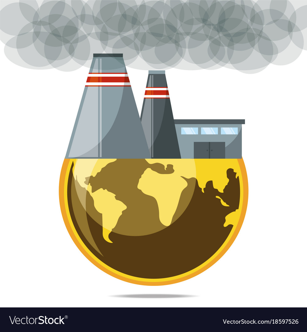 Global warming design Royalty Free Vector Image