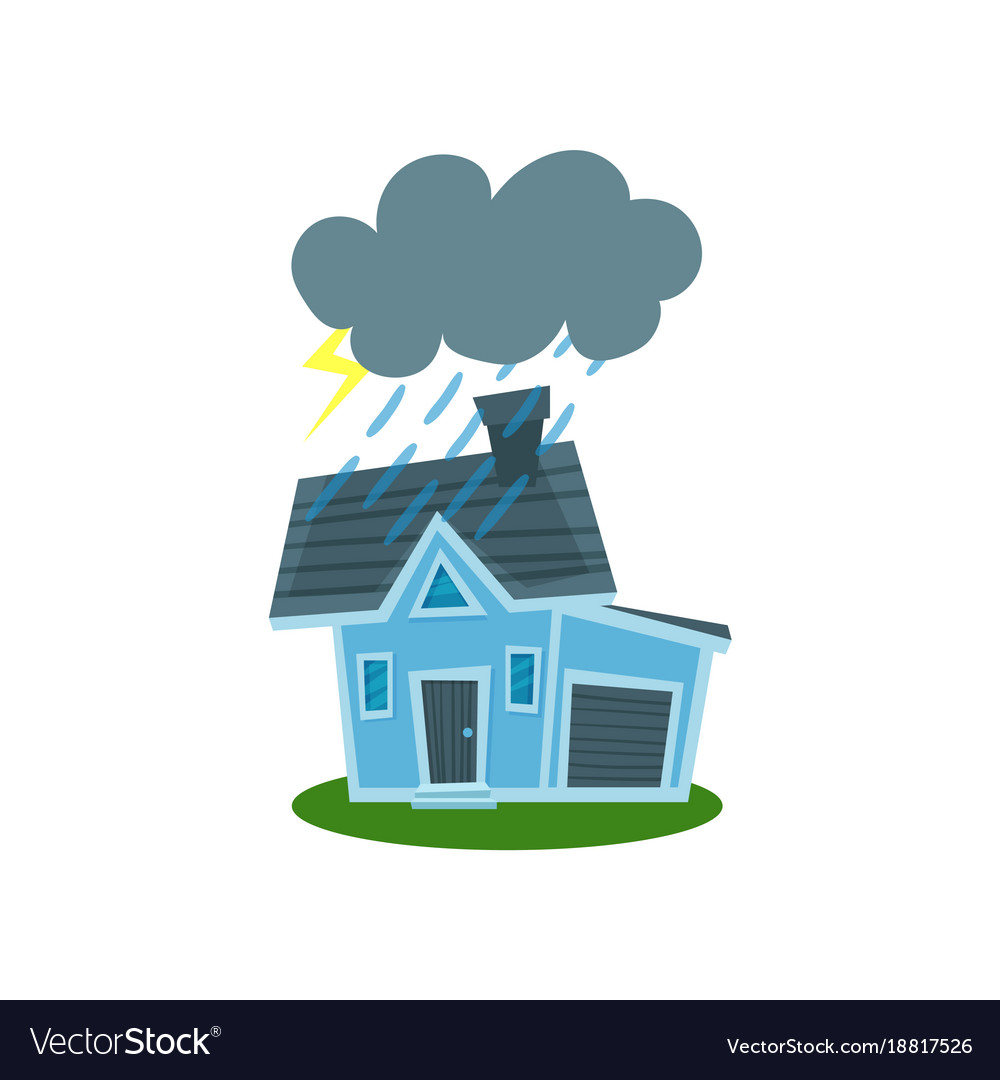 House struck by lightning property insurance