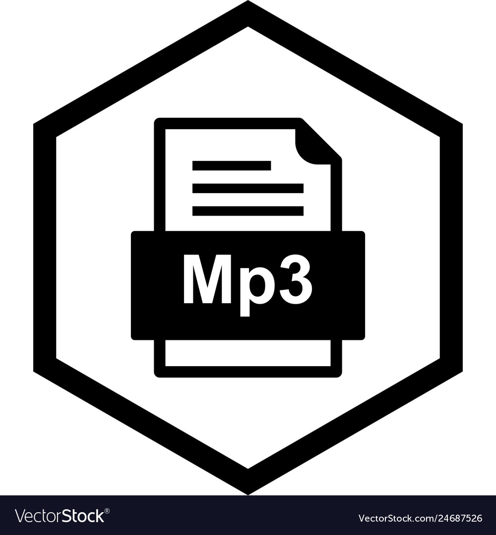 Mp3 file document icon