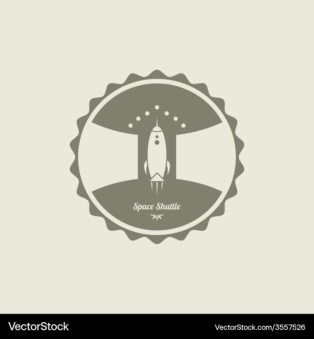 Space shuttle Royalty Free Vector Image - VectorStock