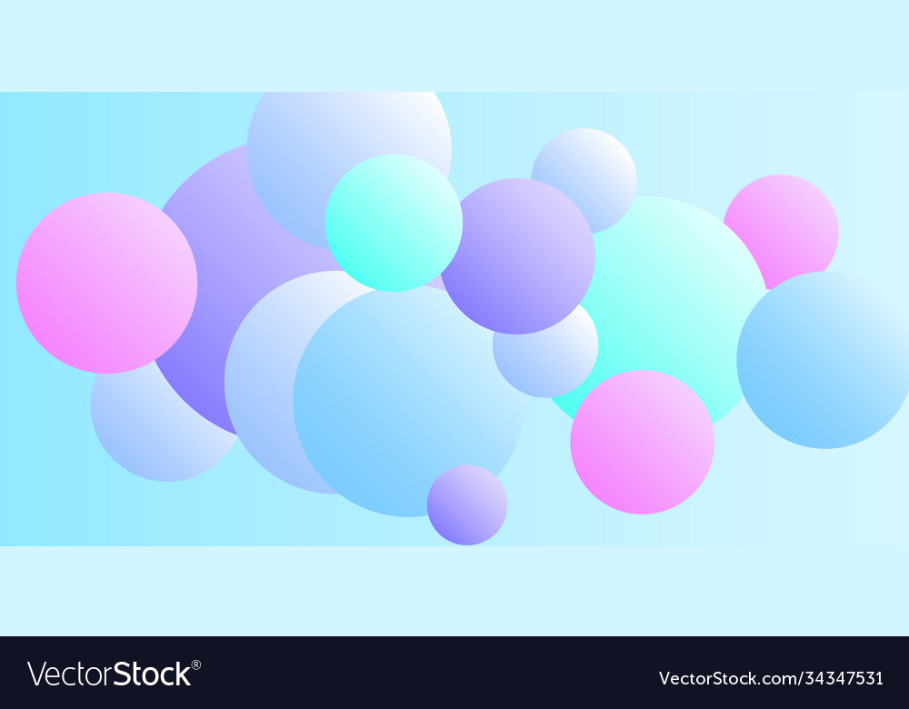 Ball shape gradients Royalty Free Vector Image