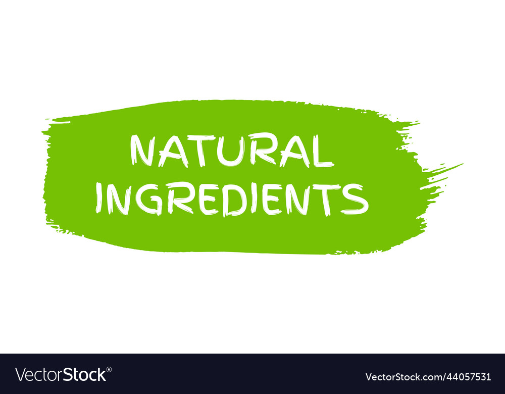 Green natural bio labels