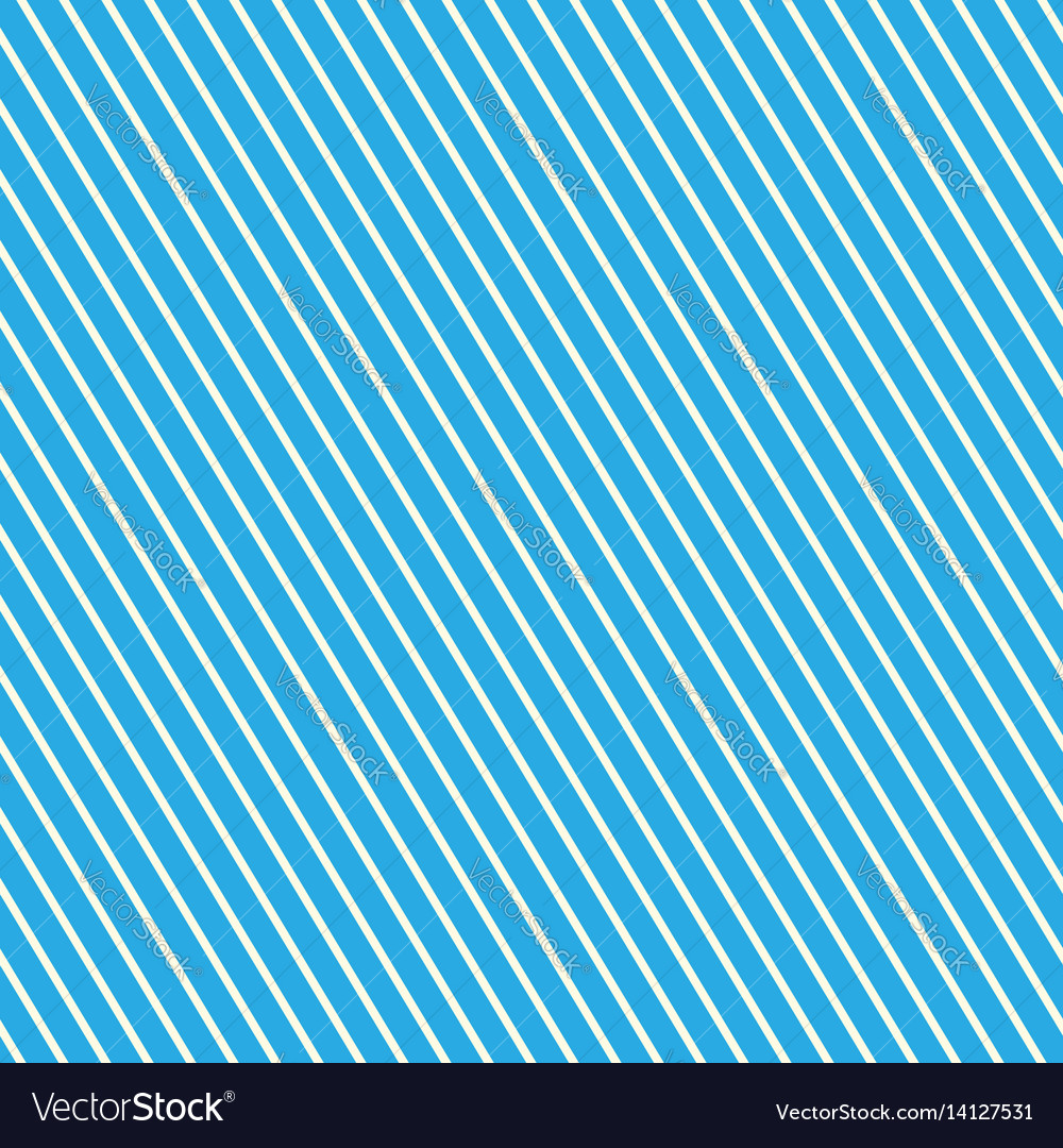 Slanted Stripes on Blue