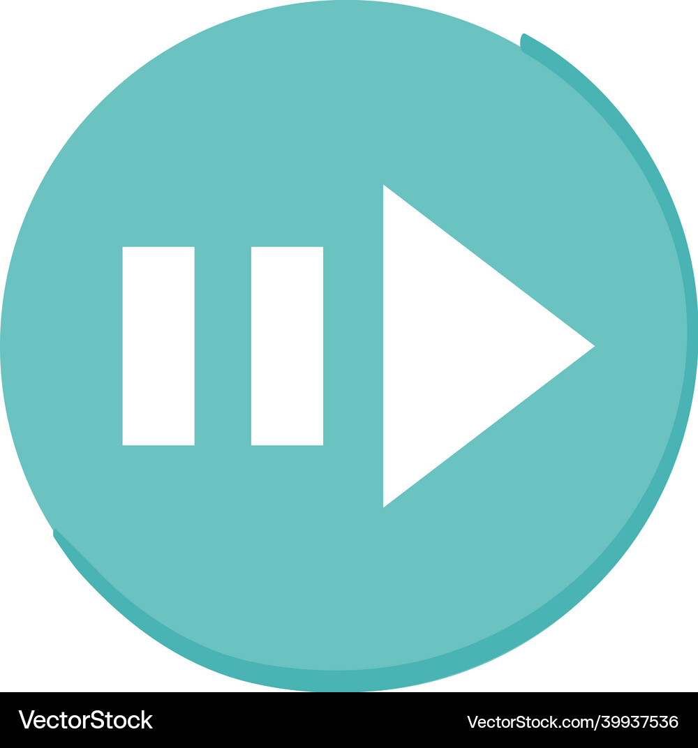 Arrow button icon Royalty Free Vector Image - VectorStock