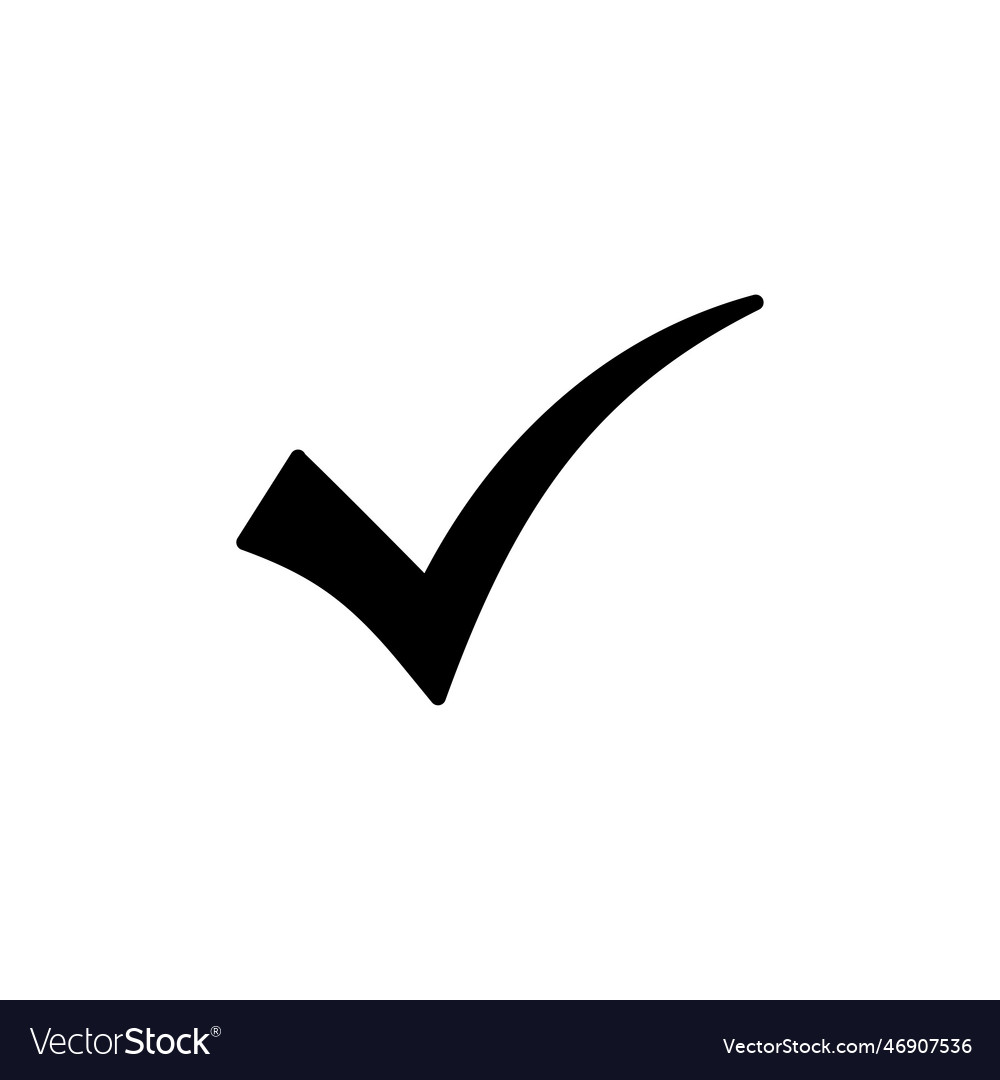 Check icon mark icon list button icon Royalty Free Vector