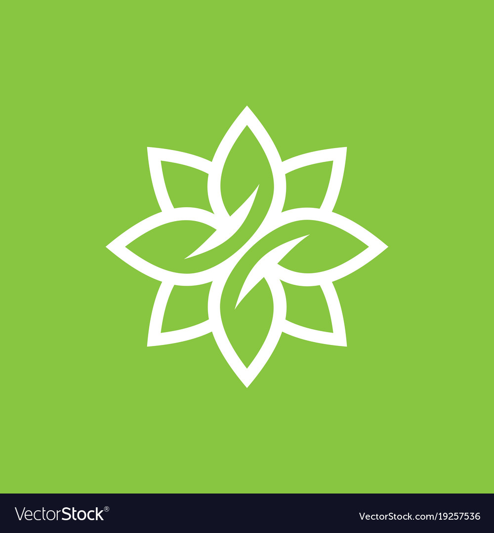 Green Flower Logo