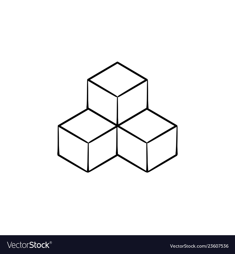 Modular System Cube Icon