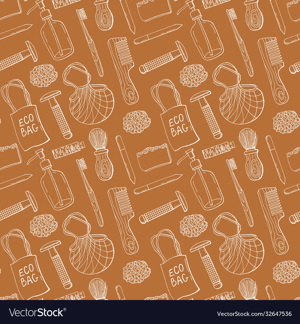 Seamless pattern made from