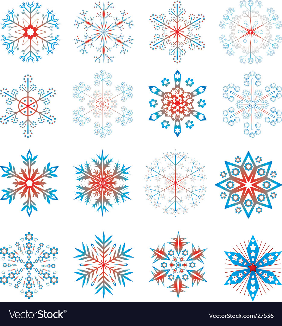 Snowflake set