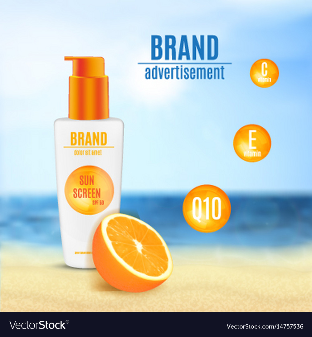 Sun protection cosmetic product design